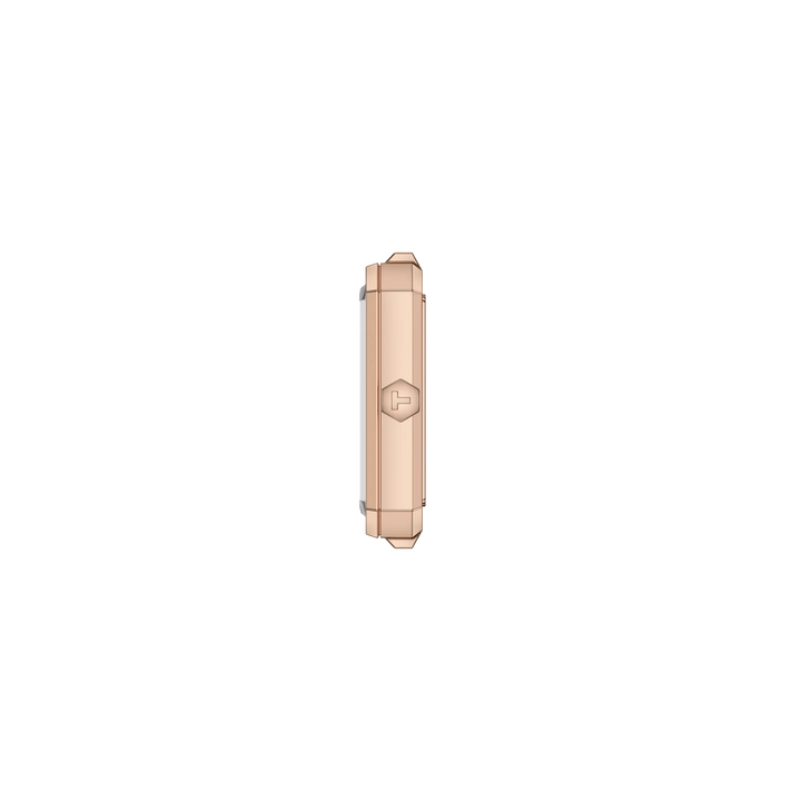 Tissot SRV T160.110.36.113.00 Q Stahl PVD rosé ZB Perlmutt weiss 30 x 22mm