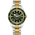 Rado Captain Cook Automatik 80 Stahl ZB grün Index Metallband 42mm