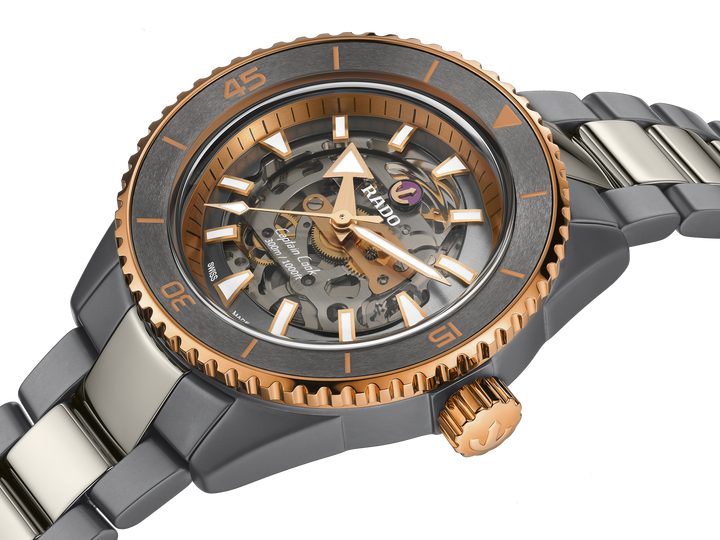 Rado Captain Cook R32148162 High-Tech Ceramic Skeleton 43mm
