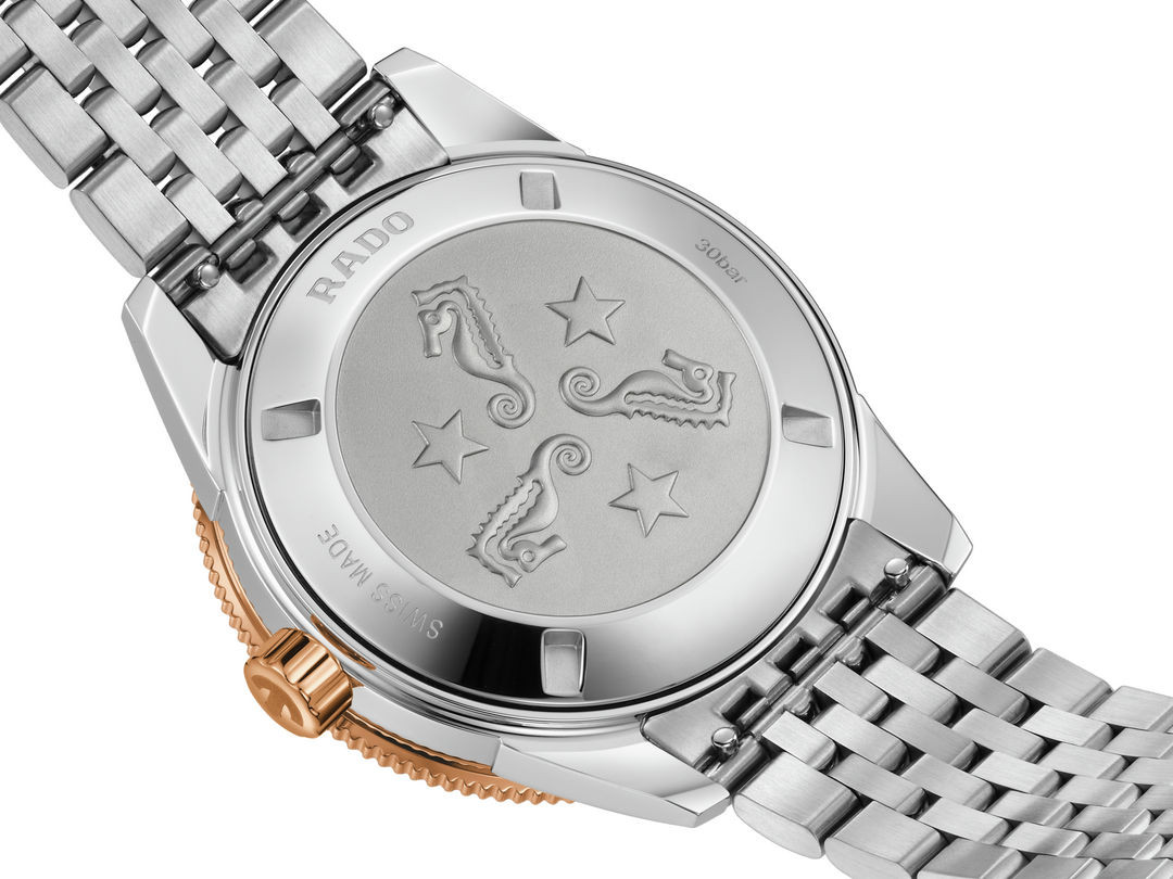 Rado L Capitain Cook R32224203 Autmatik 80std. ZB blau Index 39mm