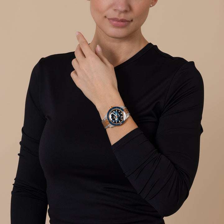 Rado L Capitain Cook R32224203 Autmatik 80std. ZB blau Index 39mm