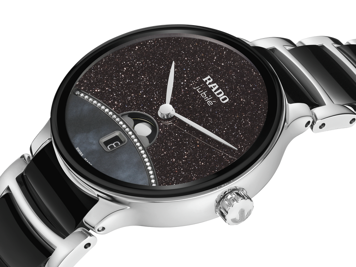Rado M Centrix R30234762 Mondphase Q Stahl ZB Limitiert  35mm