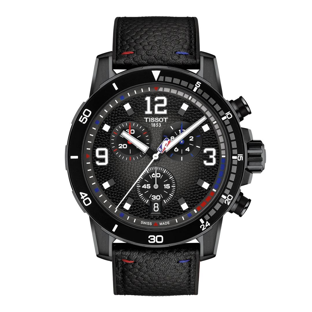 Tissot Supersport Chronograph Q NBA Special Edition 25 ZB schwarz 45.5mm