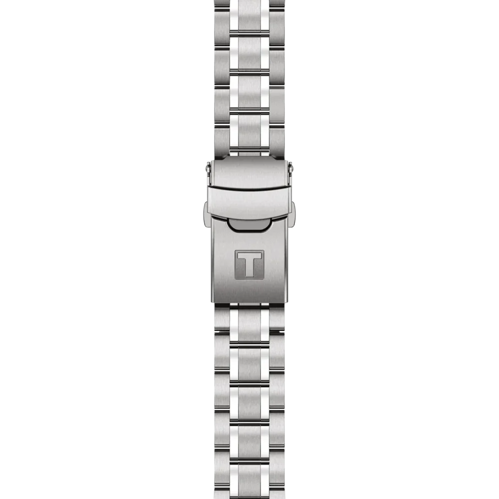Tissot Seastar 1000 Chronograph Q T120.217.11.011.00 Stahl ZB grau Verlauf Punkte Index 38mm