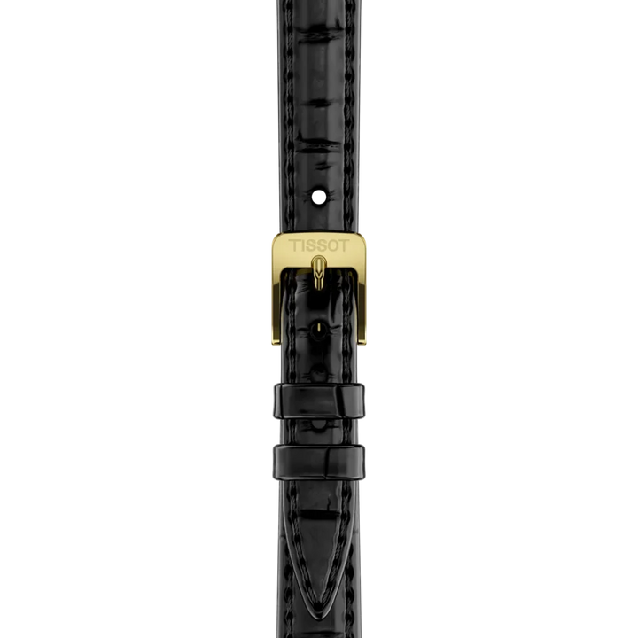Tissot SRV T160.110.36.126.00 Q Stahl PVD gold ZB 4 Diamanten 30 x 25.8mm