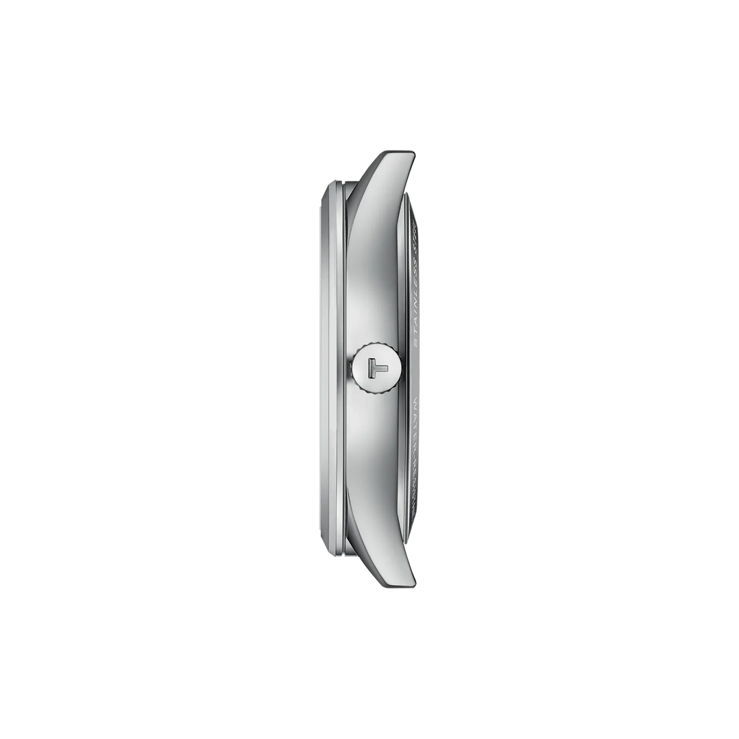Tissot Classic T158.407.11.031.00 Dream Stahl Powermatic 80 ZB Silber Index Metallband 40mm