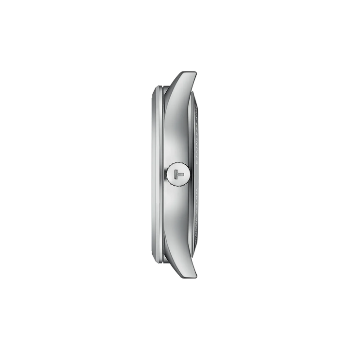 Tissot Classic T158.407.11.031.00 Dream Stahl Powermatic 80 ZB Silber Index Metallband 40mm