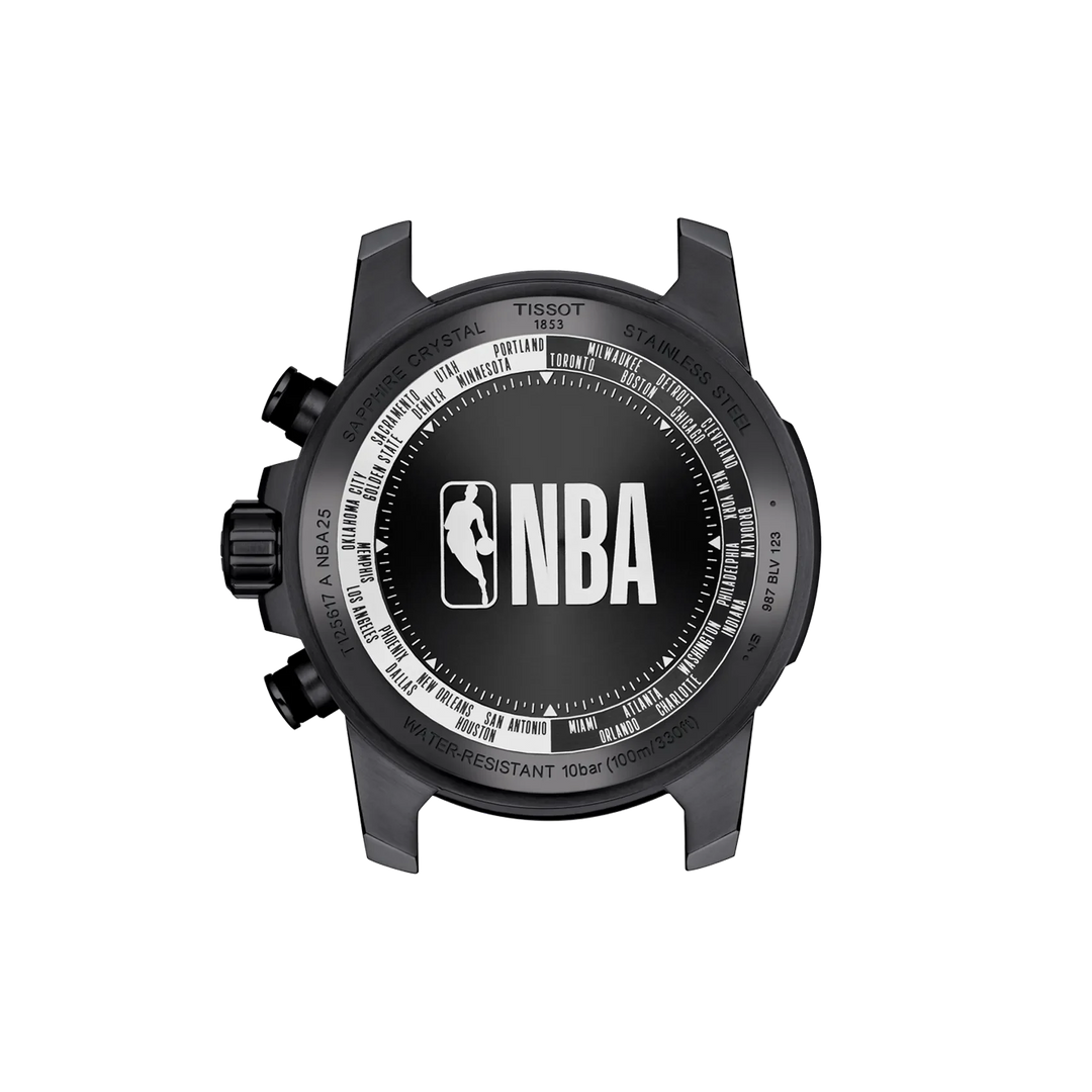 Tissot Supersport Chronograph Q NBA Special Edition 25 ZB schwarz 45.5mm