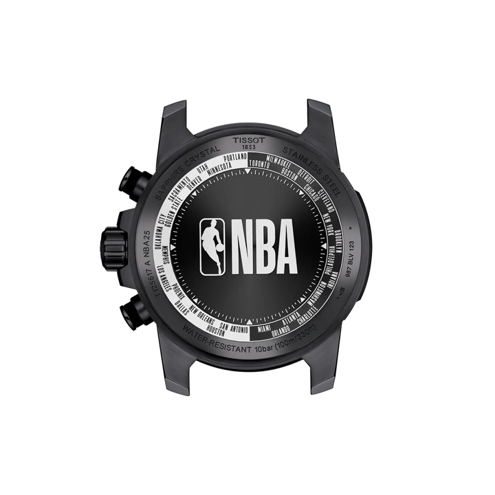 Tissot Supersport Chronograph Q NBA Special Edition 25 ZB schwarz 45.5mm