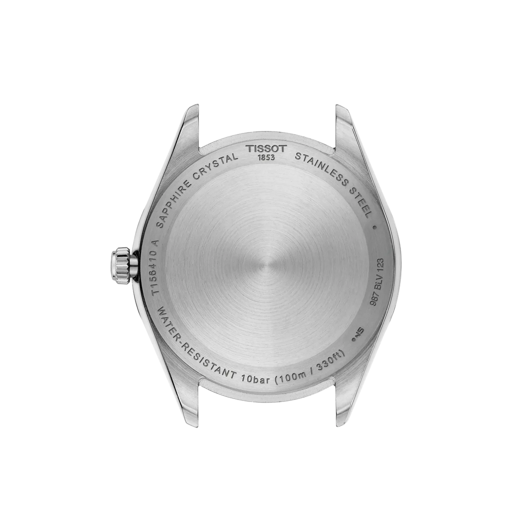 Tissot Ballade T156.410.22.291.01 Q Stahl BIC rosé ZB braun Index 40mm