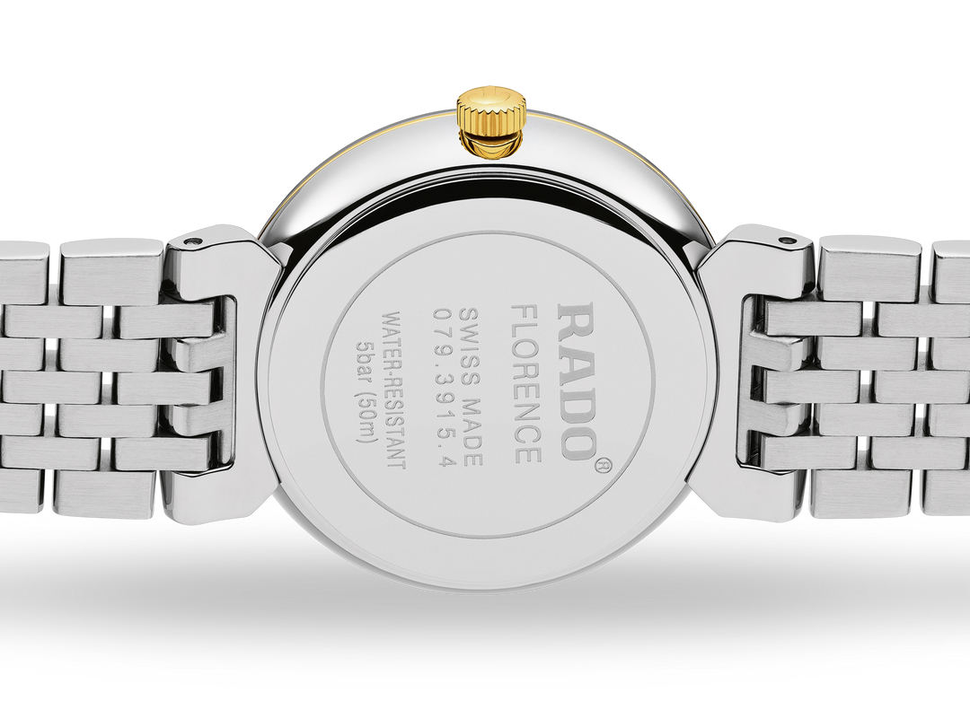 Rado S Florence Classic R48913023 Stahl ZB weiss Index 30mm