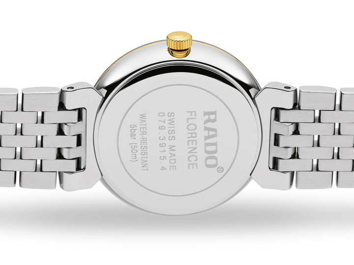 Rado S Florence Classic R48913023 Stahl ZB weiss Index 30mm