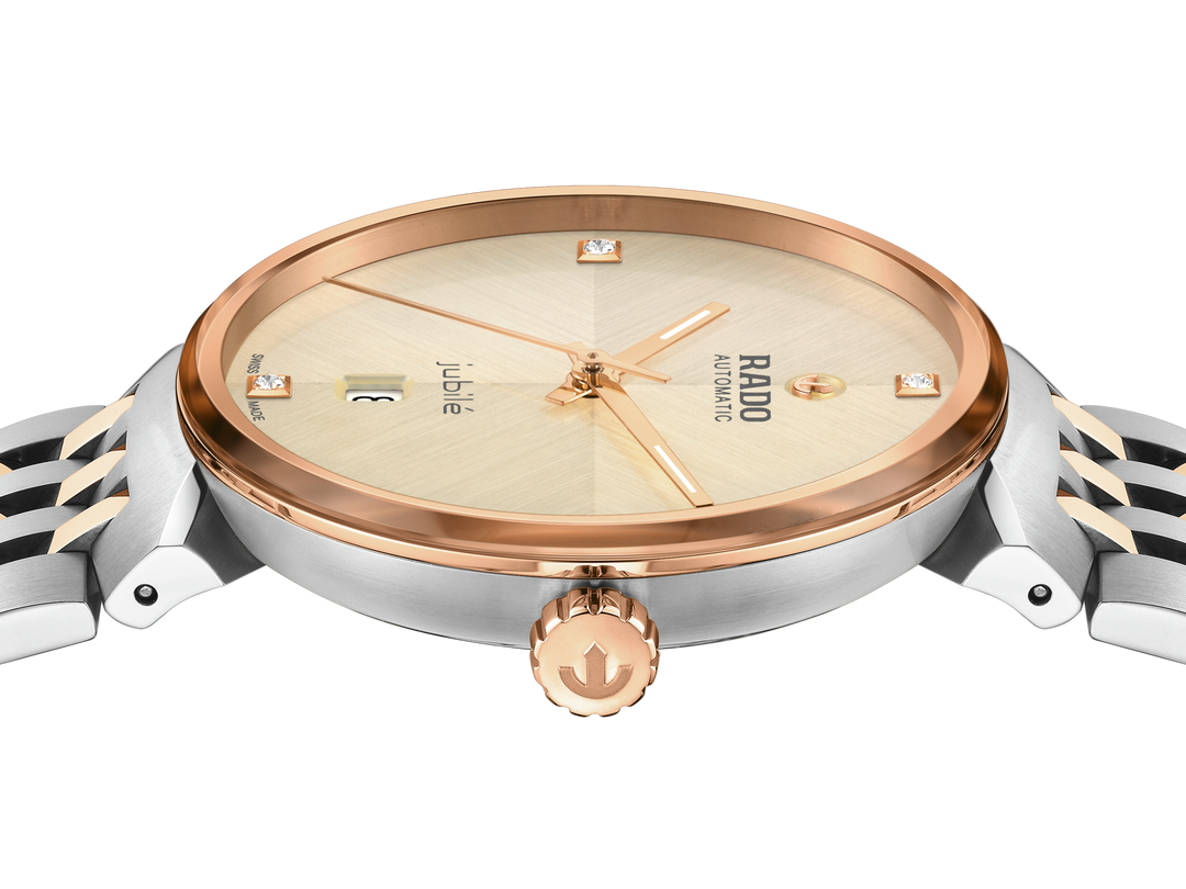 Rado L Florence R48903703 Stahl Automatik ZB Champagner 39mm