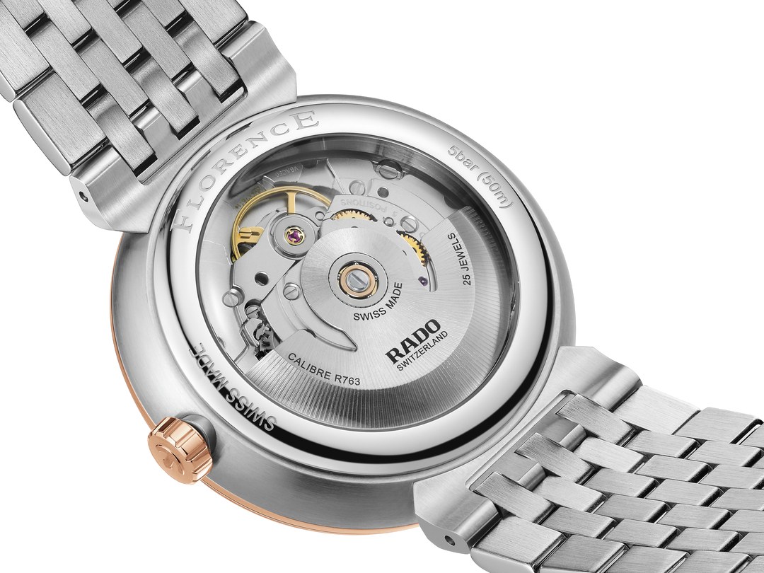 Rado L Florence R48903703 Stahl Automatik ZB Champagner 39mm