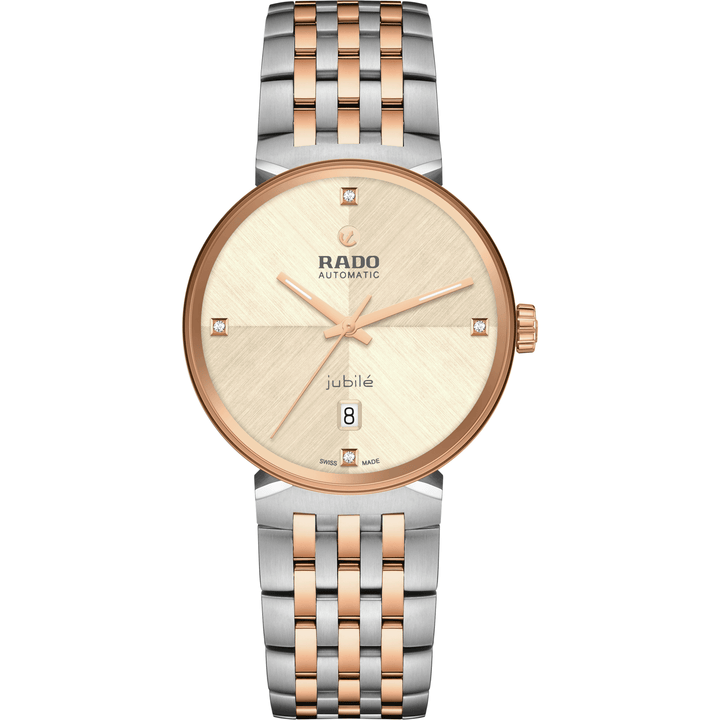 Rado L Florence R48903703 Stahl Automatik ZB Champagner 39mm