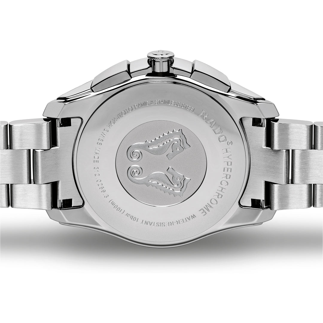 Rado XXL Hyperchrome R32259203 Q Chronograph Stahl  ZB blau Index 45mm