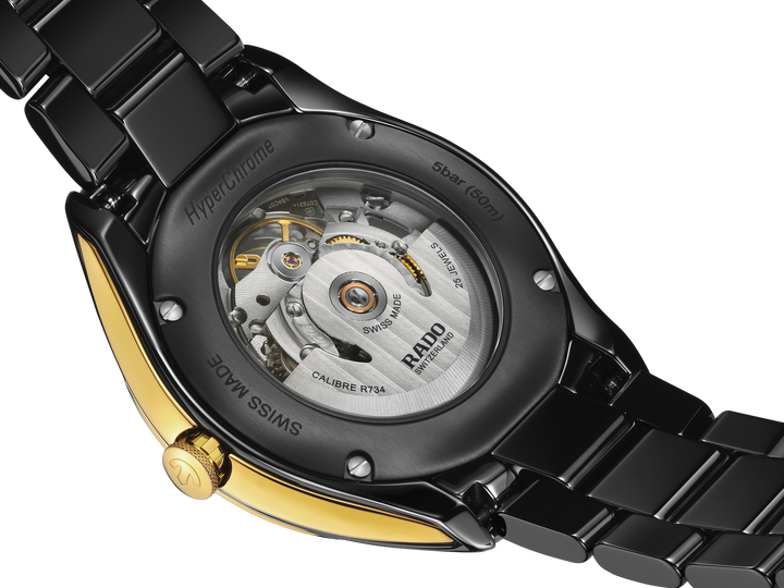 Rado XL Hyperchrome R32157152 Openheart HTC Keramik mit Brillanten Automatik 80Std.42mm