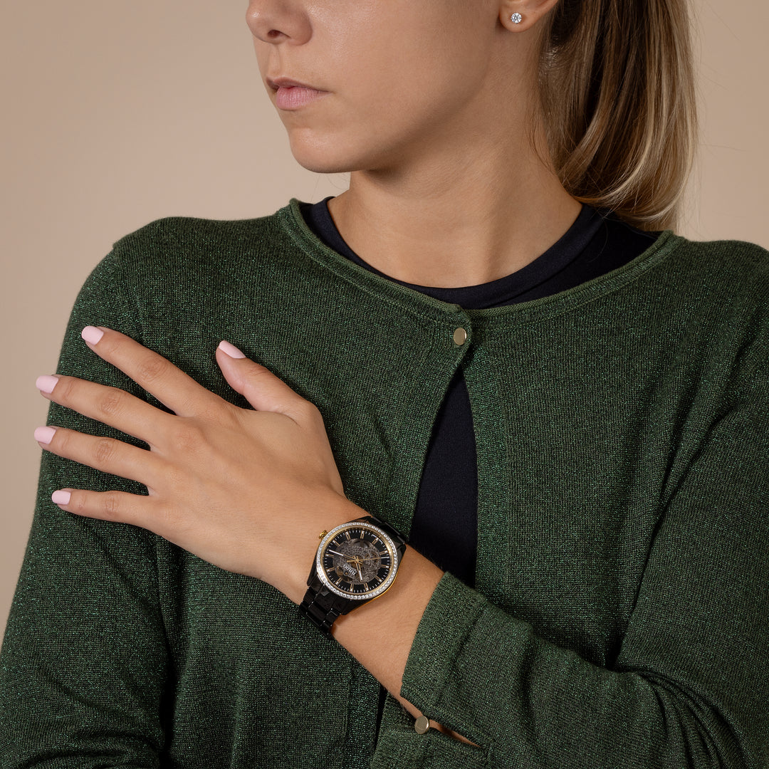 Rado XL Hyperchrome R32157152 Openheart HTC Keramik mit Brillanten Automatik 80Std.42mm
