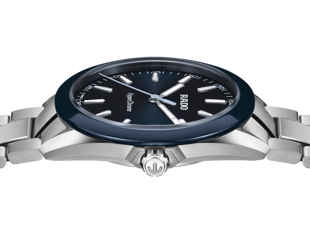 Rado Hyperchrome R32280203 XL Q Stahl ZB grün Index 41.5mm