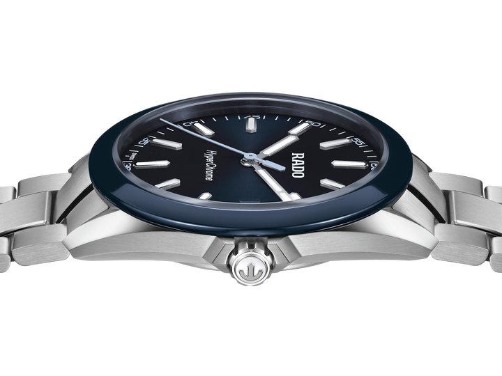 Rado Hyperchrome R32280203 XL Q Stahl ZB grün Index 41.5mm