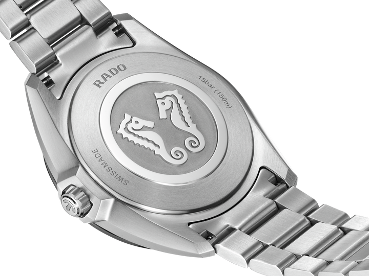 Rado Hyperchrome R32280203 XL Q Stahl ZB grün Index 41.5mm