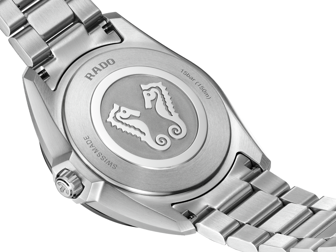 Rado Hyperchrome R32280313 XL Q Stahl ZB grün Index 41.5mm