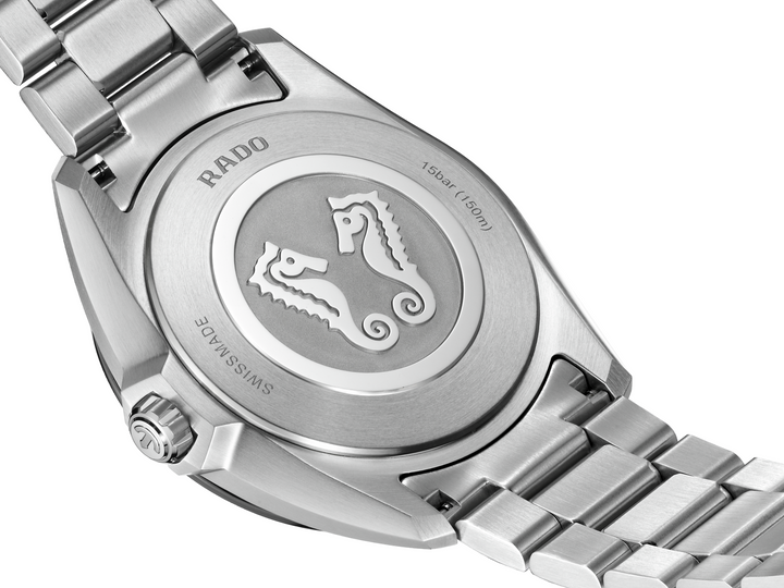Rado Hyperchrome R32280313 XL Q Stahl ZB grün Index 41.5mm