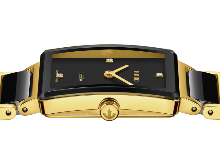 Rado S Integral R20252702 Q Stahl PVD gelb ZB schwarz 4 Diam 23mm