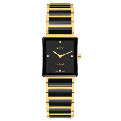 Rado S Integral R20252702 Q Stahl PVD gelb ZB schwarz 4 Diam 23mm