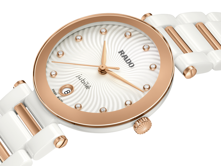 Rado S La Coupole R22240703Q HTC Keramik ZB weiss Stern 11 Diam 31mm
