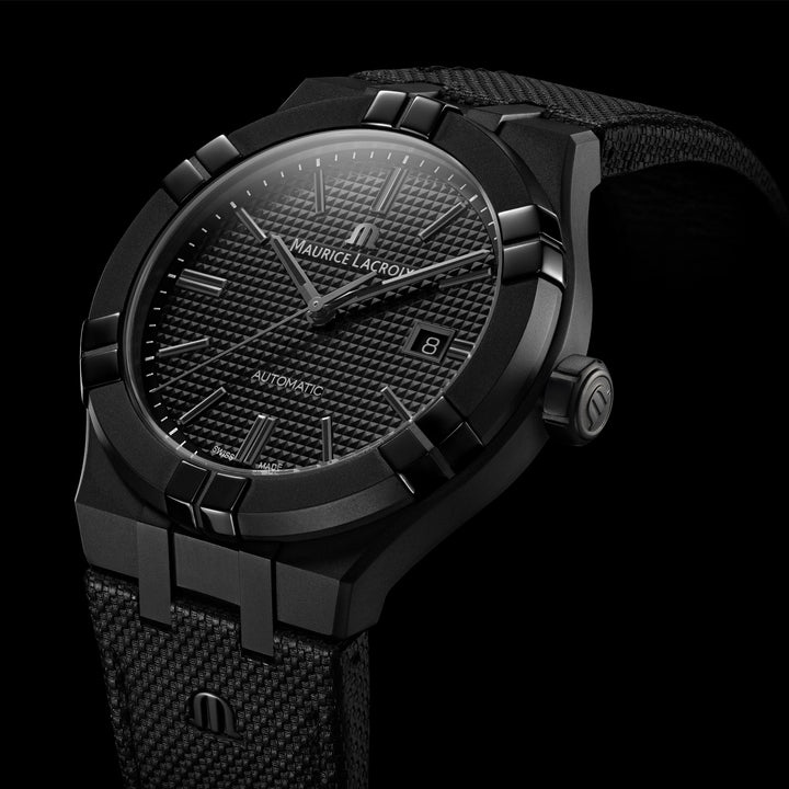 Maurice Lacroix Aikon AI6008-PVB01-330-1 Automatic Date noir 42mm