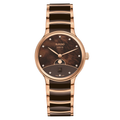 Rado M Centrix R30232902 Q Mondphase Diamonds Stahl PVD 35mm