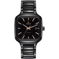 Rado True Square R27078162 L Automatique Céramique cadran noir 38mm