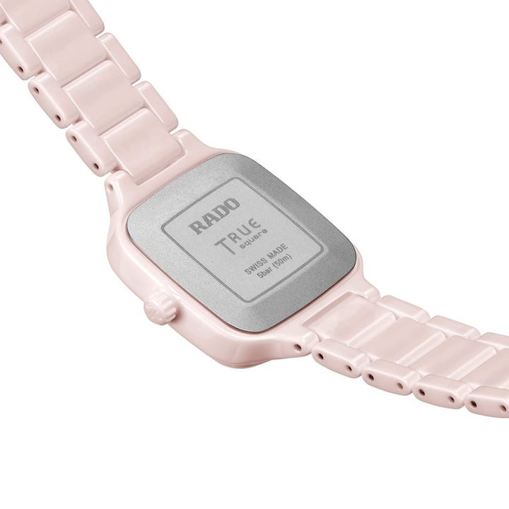 Rado S True Square  R27181902  Q HTC Keramik rosa 29mm