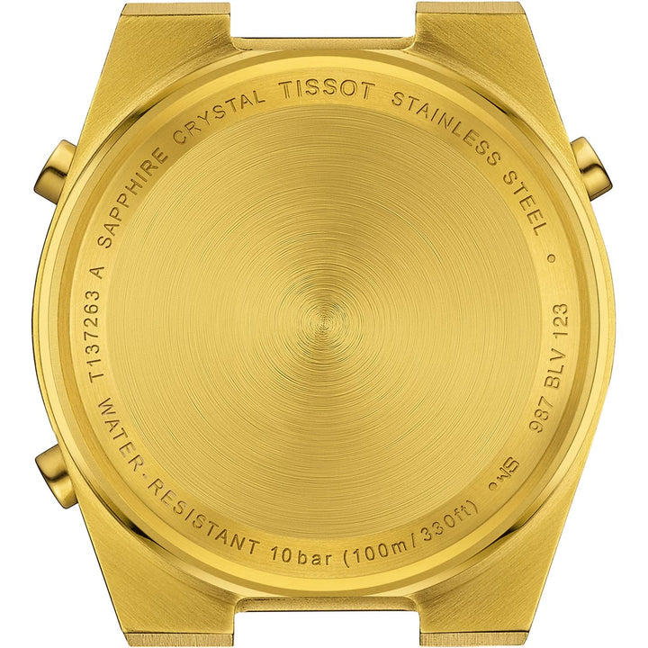 Tissot PRX T137.263.33.020.00 Digital Goldig  Stahl PVD gelb ZB Mirror 35mm