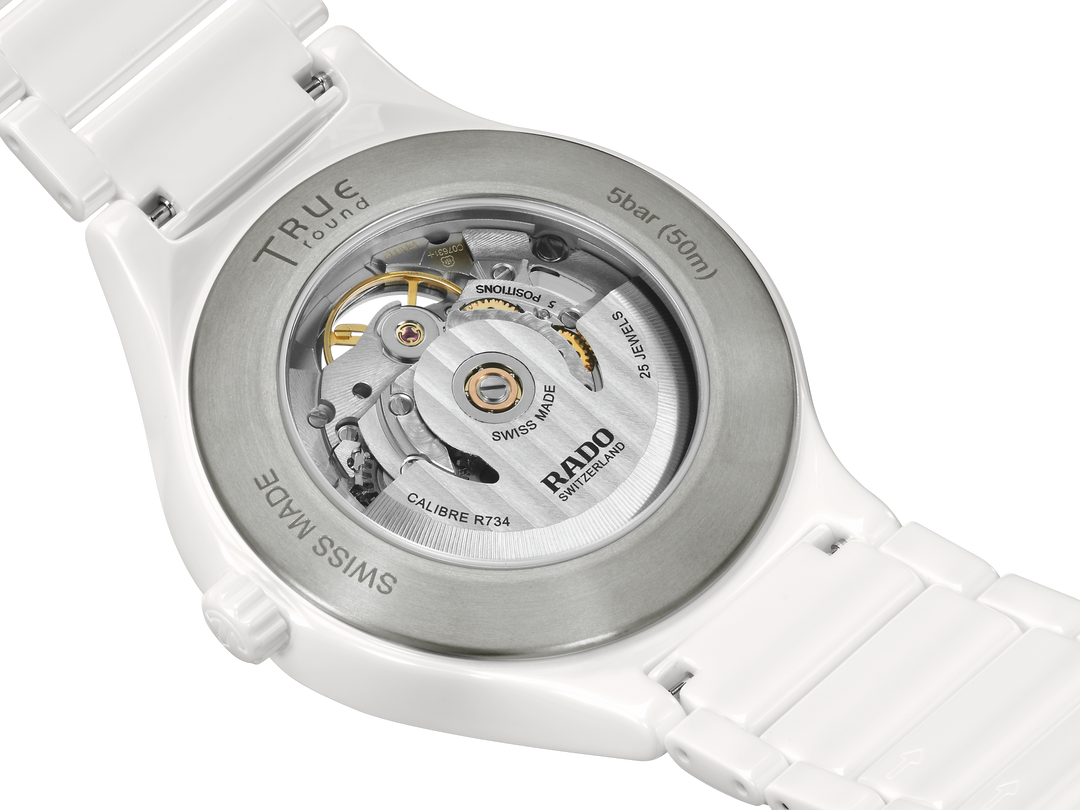 Rado L True Round R27115012 Open Heart Index HTC weiss Automatic 80std.40mm