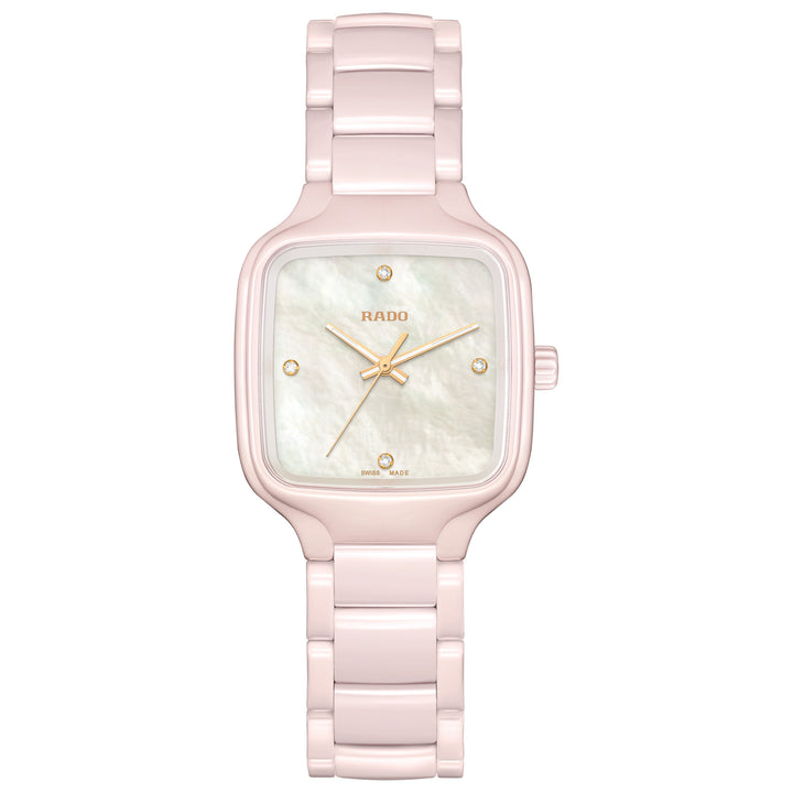 Rado S True Square  R27181902  Q HTC Keramik rosa 29mm