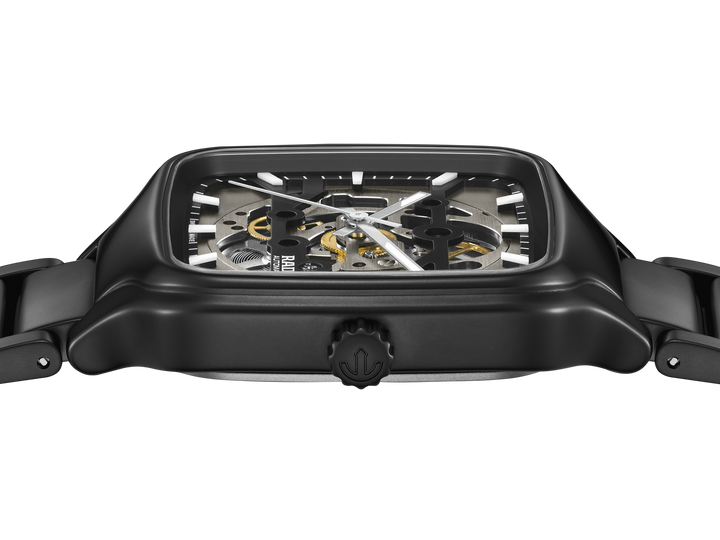 Rado L True Square R27197152 Skeleton HTC schwarz matt Automatic 80std 38mm