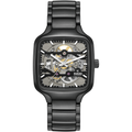 Rado L True Square R27197152 Squelette HTC noir mat Automatique 80h 38mm